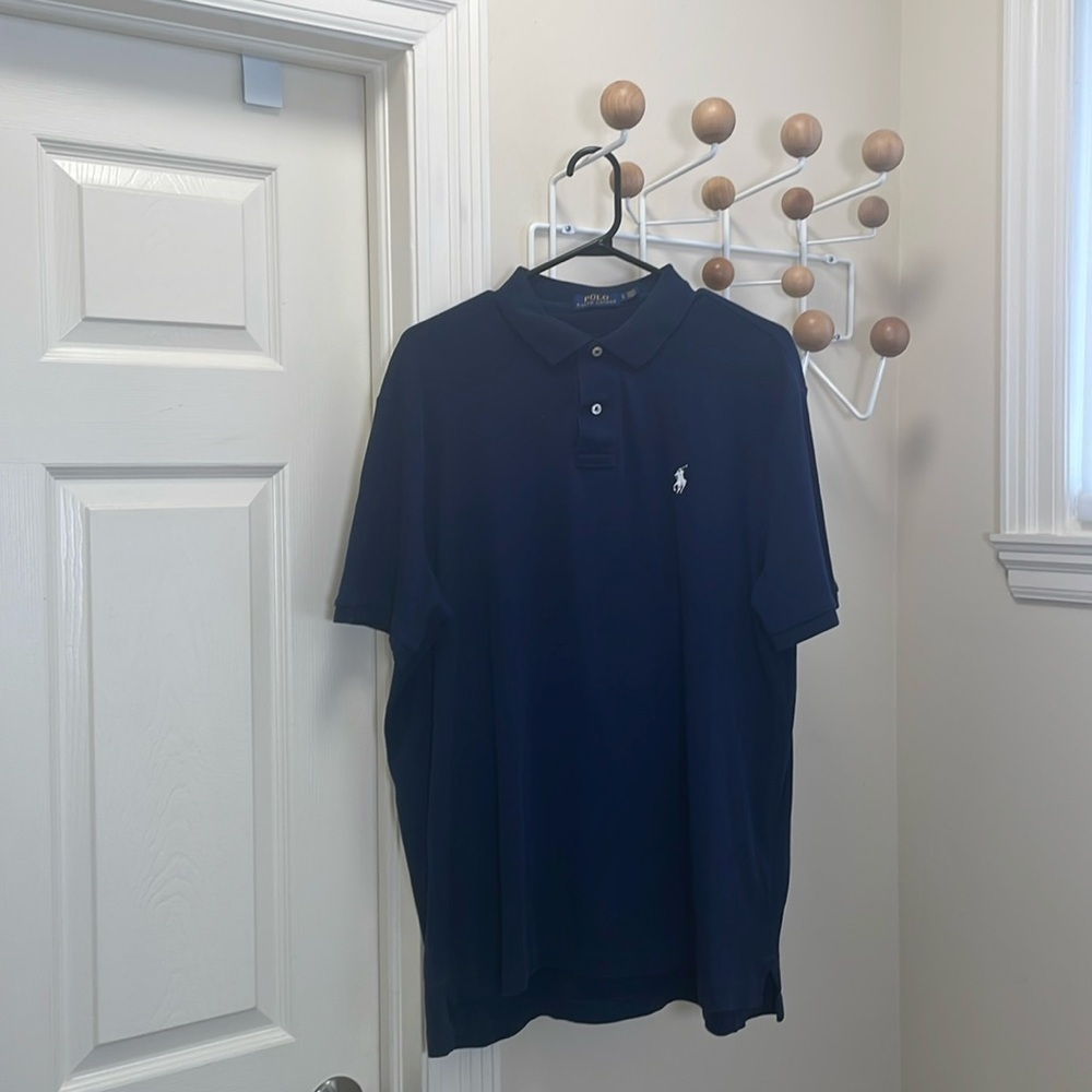 Ralph Lauren - Short Sleeve Polo - Navy - L